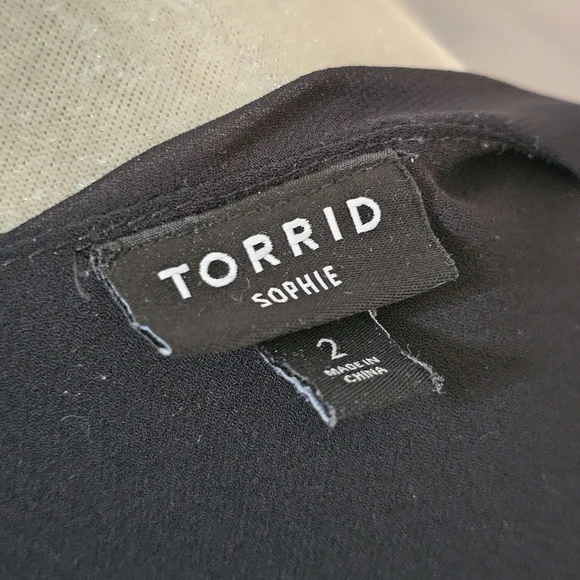 Torrid Sophie chiffon swing cami sz 2 (2x /18-20) - Picture 9 of 9